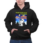 Raise Your Flag To Honor Our Armed Forces with Snoopy From The Peanuts Movie 2 Hoodie