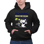 Rams Make Me Drink Snoopy Los Angeles Fans 2 Hoodie