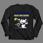 Rams Make Me Drink Snoopy Los Angeles Fans 4 Long Sleeves