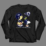 Rams Snoopy Charlie Brown Woodstock Football Helmets 4 Long Sleeves