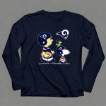 Rams Snoopy Charlie Brown Woodstock Football Helmets 6 Long Sleeves