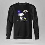 Ravens Snoopy And Woodstock Thanksgiving Pilgrim Hats Nfl Baltimore Ravens 9 Sweatshirt