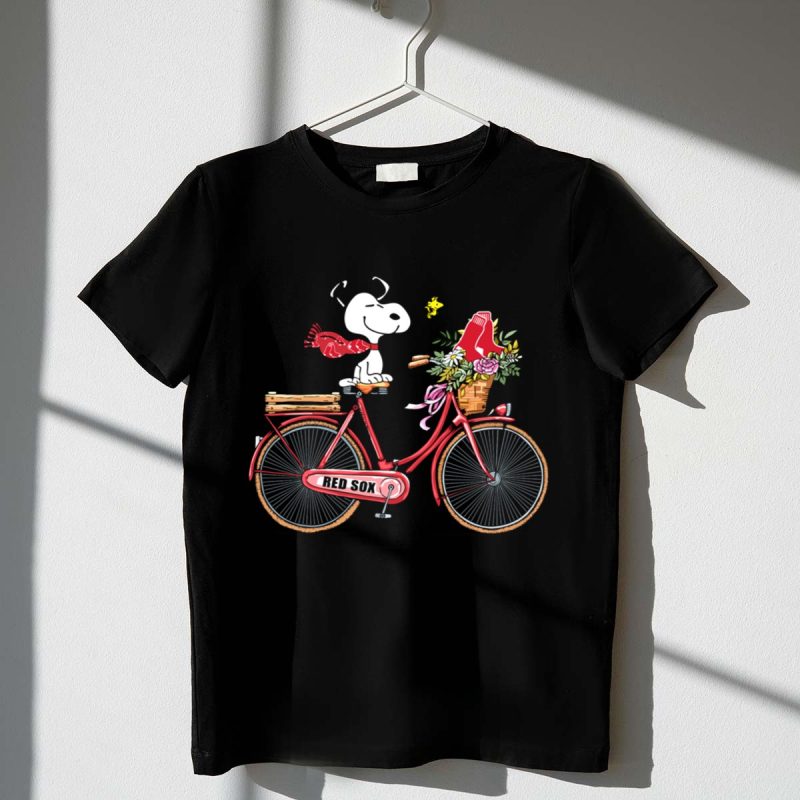 Red Sox Snoopy Big Ride 1 T Shirt