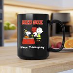 Red Sox Snoopy Charlie Brown Thanksgiving Baseball 2 mug.jpg