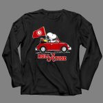 Roll A Tide Alabama Crimson Tide Snoopy Driving 4 Long Sleeves