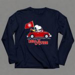 Roll A Tide Alabama Crimson Tide Snoopy Driving 6 Long Sleeves