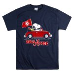 Roll A Tide Alabama Crimson Tide Snoopy Driving T Shirt 7