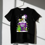 Sacramento Kings Christmas Snoopy And Woodstock Present Fan 1 T Shirt
