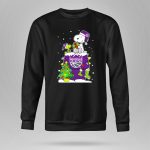 Sacramento Kings Christmas Snoopy And Woodstock Present Fan 9 Sweatshirt