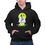 San Antonio Spurs Snoopy Halloween Moon Pumpkins 2 Hoodie