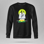 San Antonio Spurs Snoopy Halloween Moon Pumpkins 9 Sweatshirt