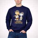 San Diego Padres Charlie Brown And Snoopy Baseball Cartoon Fan 3 Sweatshirt.jpg