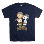 San Diego Padres Charlie Brown And Snoopy Baseball Cartoon Fan T Shirt 7.jpg