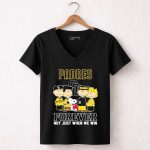 San Diego Padres Forever Fan Not Just When We Win Snoopy 7 Womens V Neck.jpg