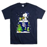 San Diego Padres Snoopy Christmas Theme T Shirt 7.jpg