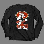 San Francisco 49ers Snoopy Dabbing SF 4 Long Sleeves
