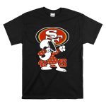 San Francisco 49ers Snoopy Dabbing SF T Shirt 6