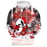 San Francisco 49ers Snoopy Dabbing The Peanuts All Over Print Hoodie 2.jpg