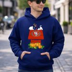 San Francisco 49ers Snoopy Halloween Pumpkins Football Helmet 8 Hoodie