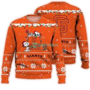 San Francisco Giants Peanuts Snoopy Santa Holiday Ugly Sweater 1.jpg