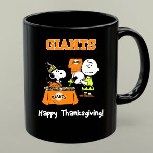 San Francisco Giants Snoopy Charlie Brown Happy Thanksgiving 1 mug 1.jpg