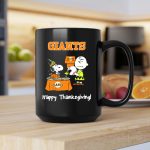 San Francisco Giants Snoopy Charlie Brown Happy Thanksgiving 2 mug 1.jpg