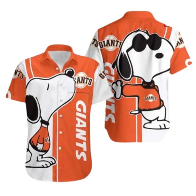 San Francisco Giants Snoopy Lover Hawaiian Shirt 1.Jpg