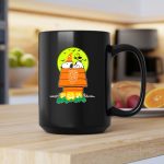 San Francisco Giants Snoopy Woodstock Halloween Moon Pumpkins 2 mug 1.jpg