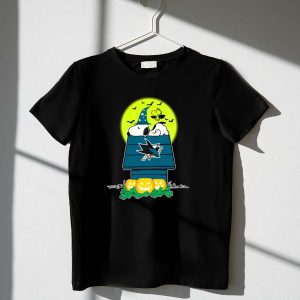San Jose Sharks Snoopy Halloween Moon Wizard Woodstock Pumpkins 1 T Shirt.jpg