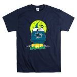 San Jose Sharks Snoopy Halloween Moon Wizard Woodstock Pumpkins T Shirt 7.jpg