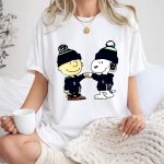 Seattle Kraken Snoopy and Charlie Brown Fist Bump 1 T Shirt.jpg