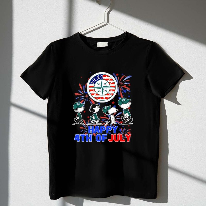 Seattle Mariners X Snoopy Happy 4Th Of July 1 T Shirt.jpg