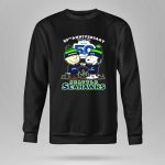 Seattle Seahawks 50th Anniversary 1976 2026 Snoopy And Charlie Brown High Fight 9 Sweatshirt 1.jpg