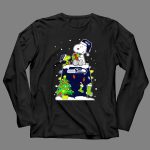 Seattle Seahawks Christmas Snoopy And Woodstock Holiday Cheer 4 Long Sleeves