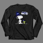 Seattle Seahawks Snoopy And Woodstock Thanksgiving Hat Football Celebration 4 Long Sleeves