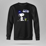 Seattle Seahawks Snoopy And Woodstock Thanksgiving Hat Football Celebration 9 Sweatshirt