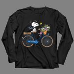 Seattle Seahawks Snoopy Bicycle Adventure 4 Long Sleeves