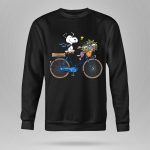 Seattle Seahawks Snoopy Bicycle Adventure 9 Sweatshirt