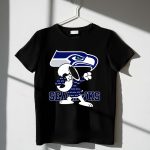 Seattle Seahawks Snoopy Dabbing NFL Team Fan Apparel Bowing Dance 1 T Shirt