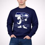 Seattle Seahawks Snoopy Dabbing NFL Team Fan Apparel Bowing Dance 3 Sweatshirt