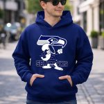 Seattle Seahawks Snoopy Dabbing NFL Team Fan Apparel Bowing Dance 8 Hoodie