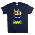 Seattle Seahawks Snoopy Halloween Pumpkin Football Magic T Shirt 7