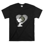 Snoopy Admires Oakland Athletics Heart with Baseball T Shirt 6.jpg