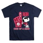 Snoopy Alabama Crimson Tide 1 Dad One Of A Kind T Shirt 7.jpg