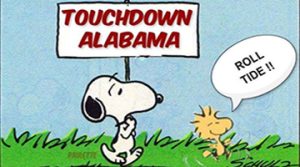 Snoopy Alabama Crimson Tide Shirt