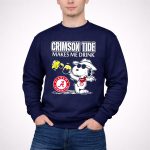 Snoopy Alabama Crimson Tide Makes Me Drink 3 Sweatshirt