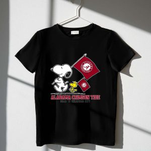 Snoopy Alabama Crimson Tide Road To Oklahoma City 1 T Shirt