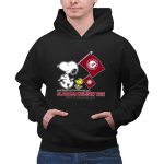 Snoopy Alabama Crimson Tide Road To Oklahoma City 2 Hoodie