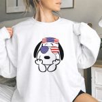 Snoopy American Flag Sunglasses The Peanuts Movie Dog 9 Sweatshirt