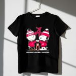 Snoopy And Charlie Brown Alabama 2024 West Regional Champions 1 T Shirt